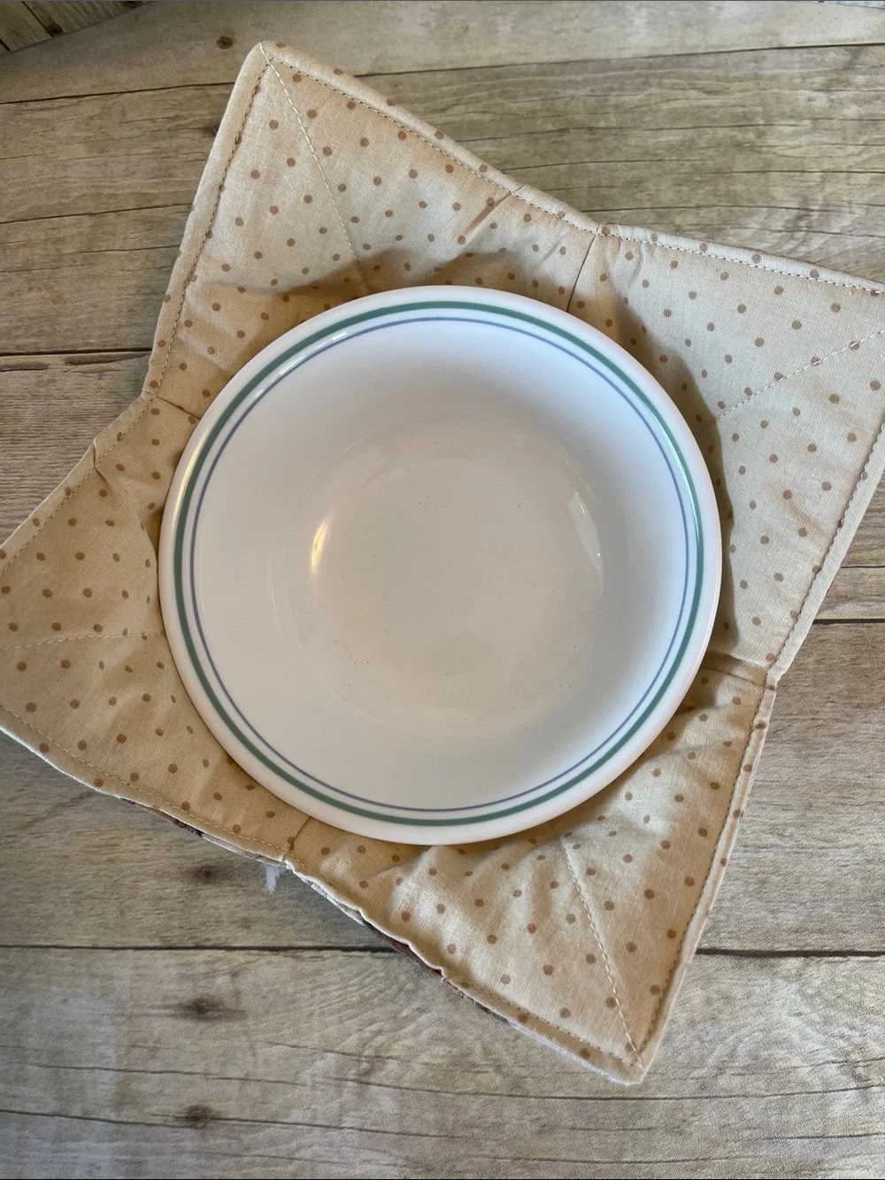 Handmade microwave bowl